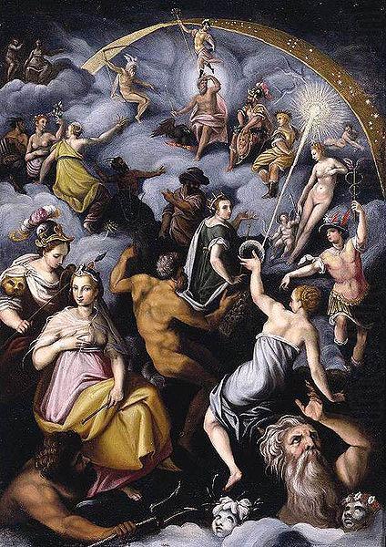 Jacopo Zucchi The Assembly of the Gods china oil painting image